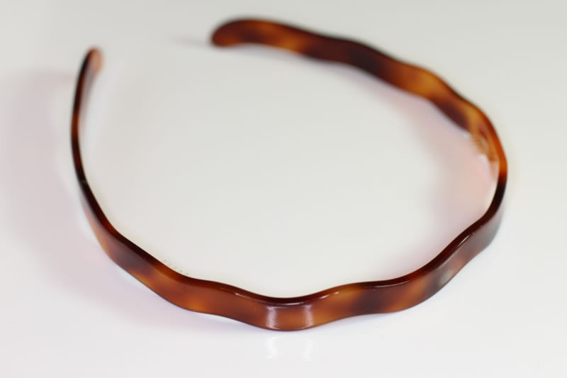 Handmade Wavy Headband - 10mm - Various Finishes