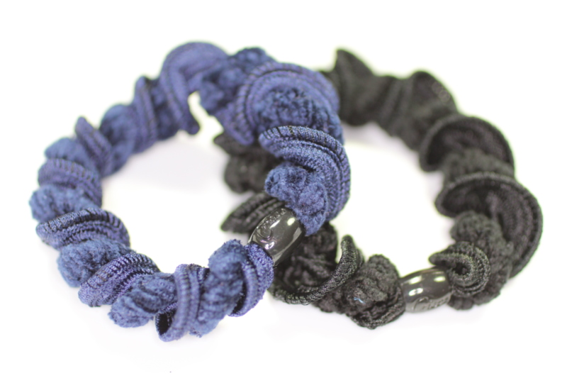 Chenille Twist Elastics x2 - Various Colours