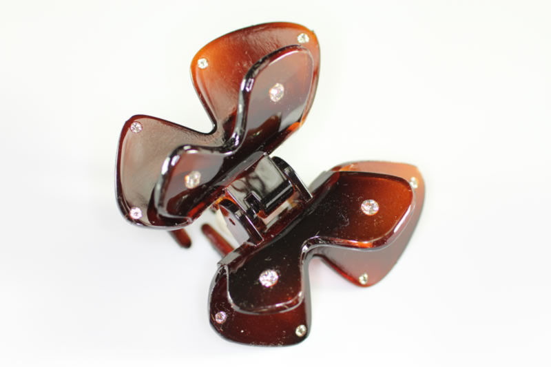 7cm Swarovski Crystal Butterfly Claw Clip - Various Finishes