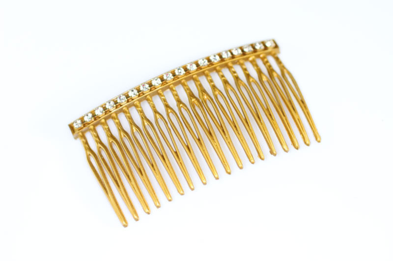 6.5cm Swarovski Crystal Side Comb