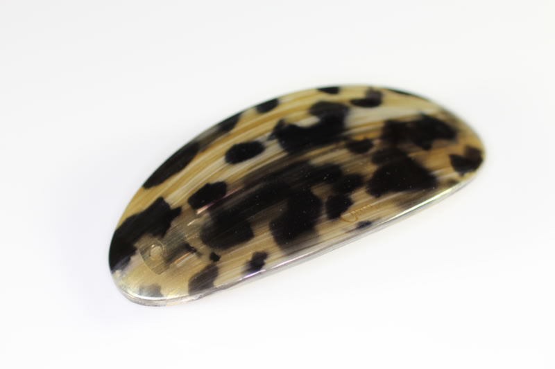 9cm Oval Barrette - Safari