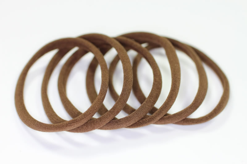 Skinny Jersey Elastics x6 - Various Colours