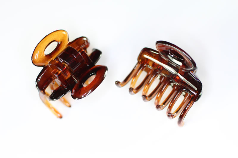 2.5cm Mini Claw Clip x2