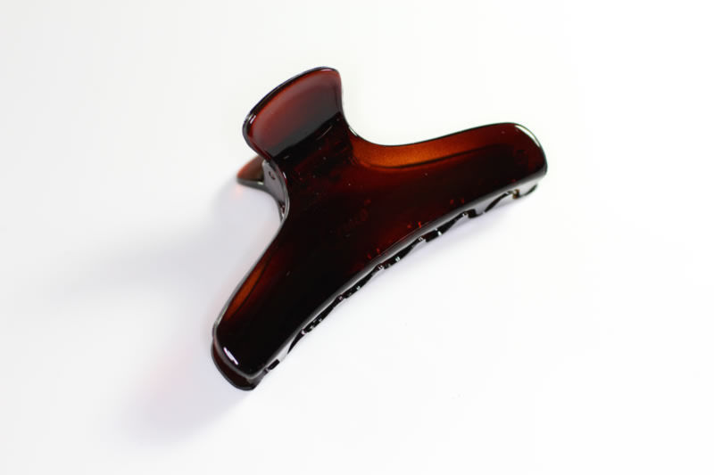 8cm Classic Closed Claw Clip -Black