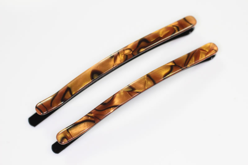 6.5cm Handmade Bobby Pin x2 - Various Finishes