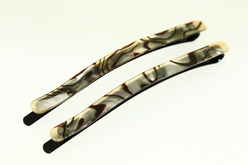 6.5cm Handmade Bobby Pin x2 - Various Finishes