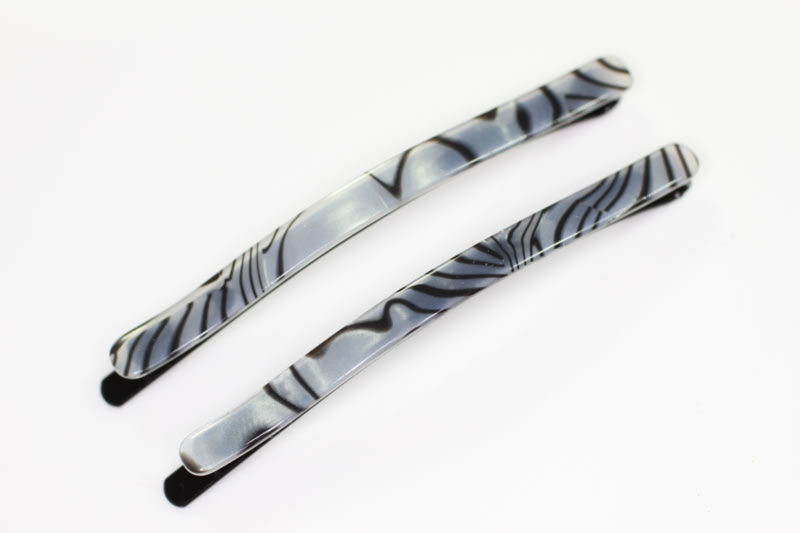 6.5cm Handmade Bobby Pin x2 - Various Finishes