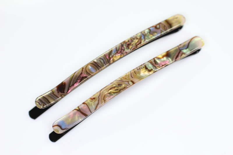 6.5cm Handmade Bobby Pin x2 - Various Finishes