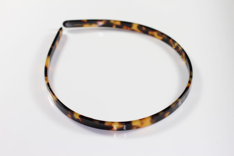 Handmade Headband - 7mm - Tortoiseshell