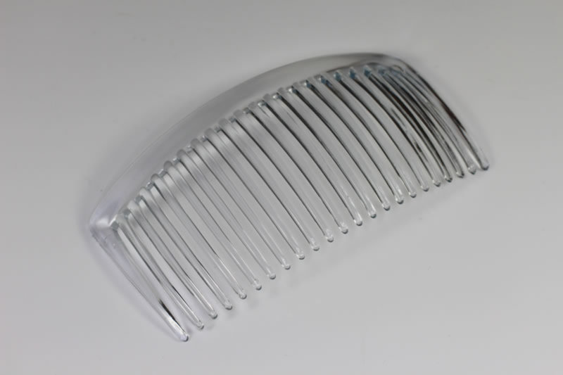 10cm Classic Fine Tooth Back Comb - Various Finishes