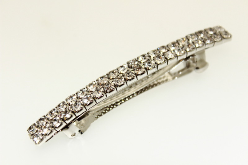 6.5cm Crystal Barrette