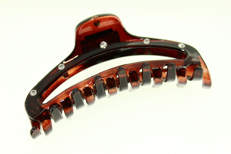 7cm Open Claw Clip Swarovski Crystals
