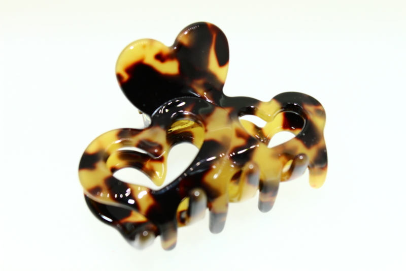 Handmade Heart Design Claw Clip - 5cm