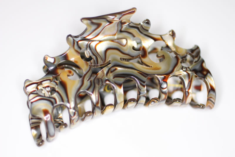Handmade Baroque Claw Clip - 7cm - Various Finishes