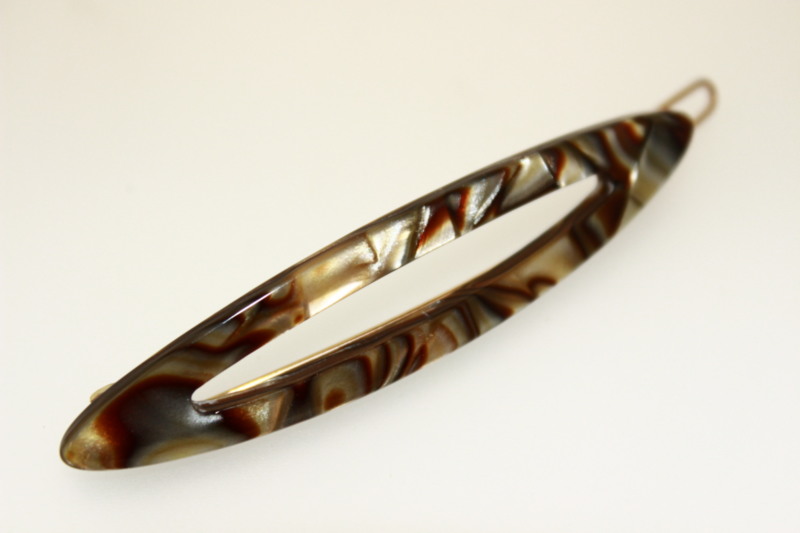 6.5cm Open Barrette - 5cm Bar Fitting