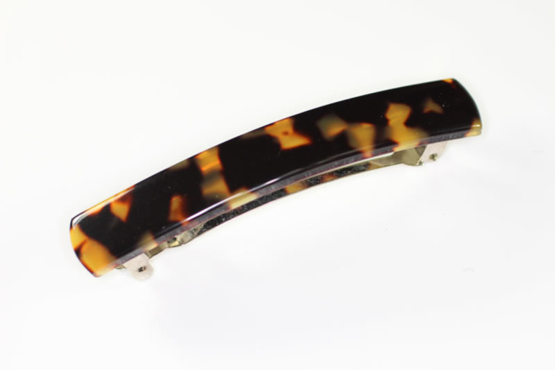 8cm Handmade Barrette - Tortoiseshell - 8cm Auto Fitting