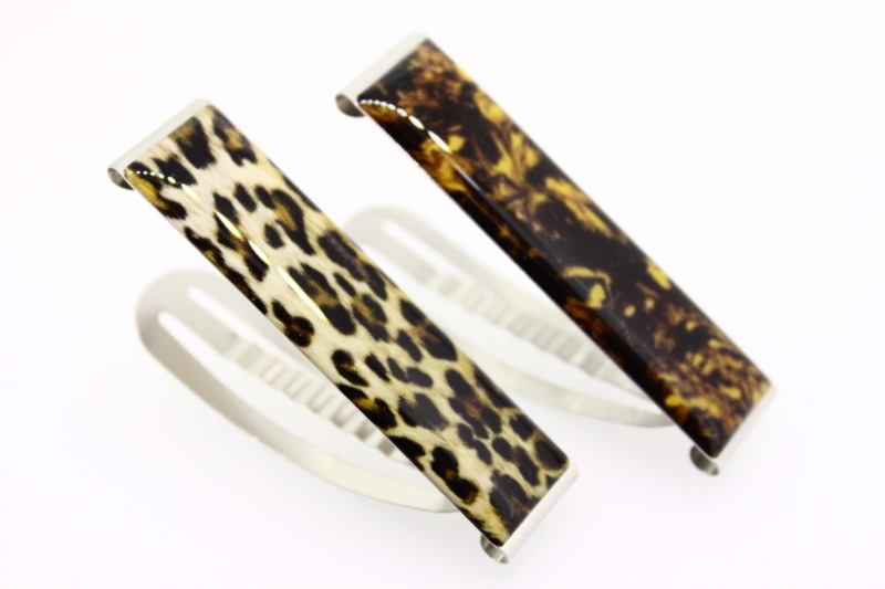 6cm Clic Clic - Epoxy Resin Top x2 - Various Finishes