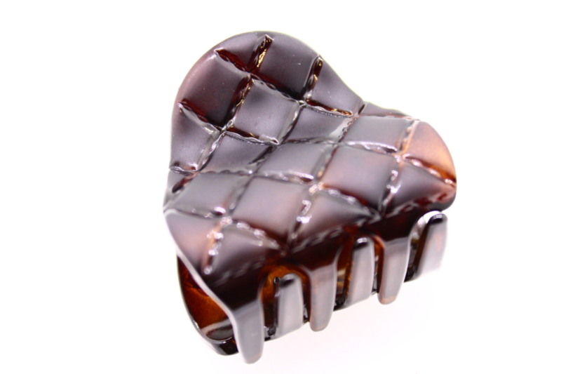4cm Diamond Lattice Claw Clip