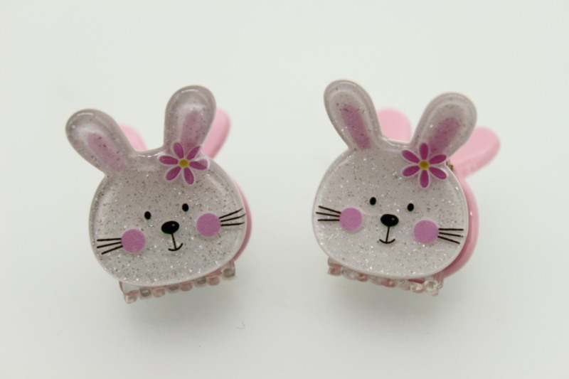 Cute Animal Mini Claw Clip x2