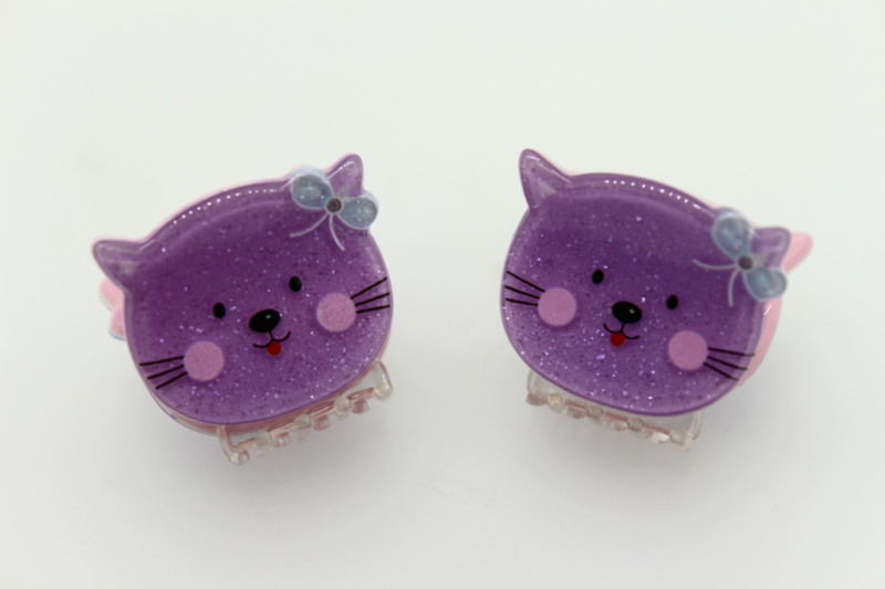Cute Animal Mini Claw Clip x2