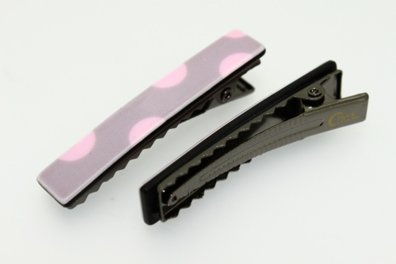 5cm Handmade Croc Clip x2 - Various Finishes