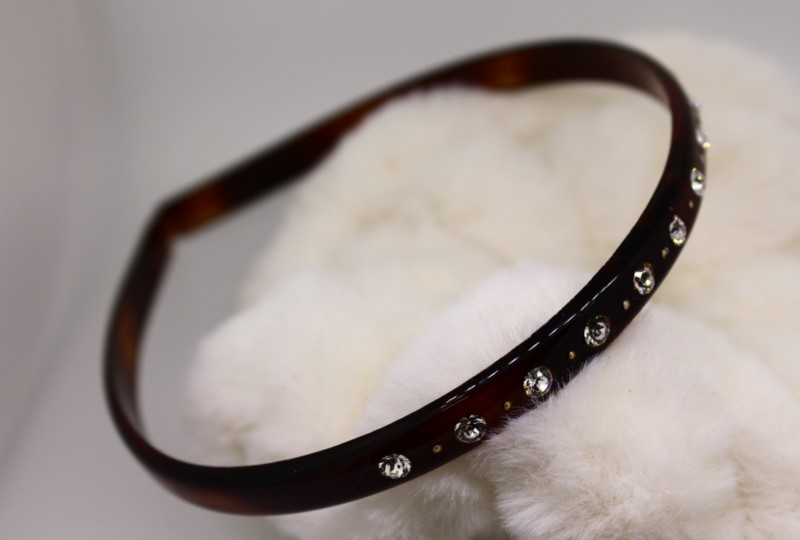 10mm Headband with Swarovski Crystals