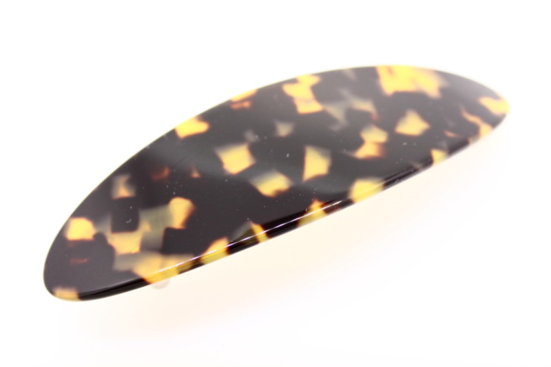 10cm Handmade Oval Barrette - 8cm Fitting