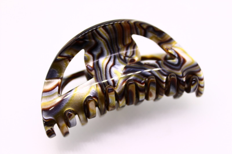 Handmade Crescent Claw Clip - 7cm