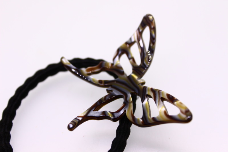 Handmade Butterfly Elastic Pony