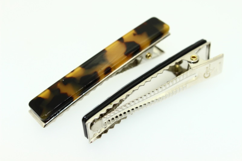 6cm Handmade Croc Clip x2 - Various Finishes