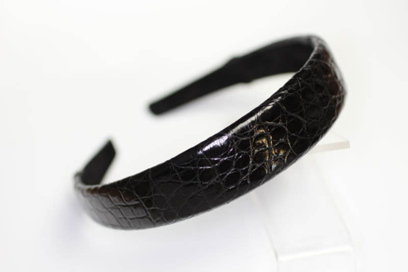 25mm Crocodile Headband - Various Finishes