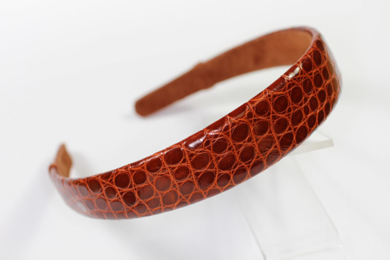 25mm Crocodile Headband - Various Finishes