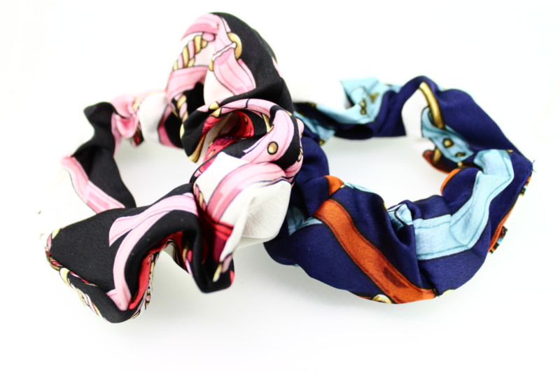 Printed Scrunchie - Medium x2