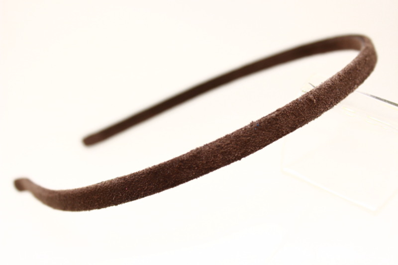 6mm Suede Headband - Various Finishes