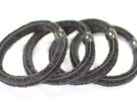 Luxury Thick Chennile Elastics x4 