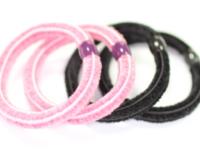 Luxury Thick Chennile Elastics x4 