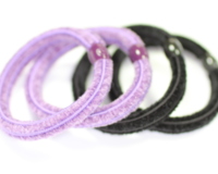 Luxury Thick Chennile Elastics x4 