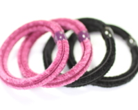 Luxury Thick Chennile Elastics x4 