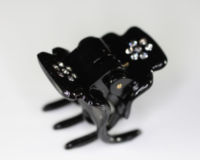 2.5cm Swarovski Crystal Mini Claw Clip