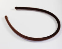 Stitched Velvet Headband - 8mm