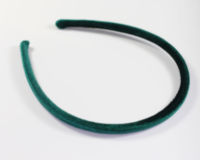 Stitched Velvet Headband - 8mm