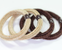 Luxury Thick Chennile Elastics x4 