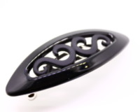 9cm Swirl Barrette - 7cm Auto Fitting