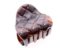 4cm Diamond Lattice Claw Clip