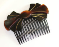 7cm Handmade Bow Top Side Comb