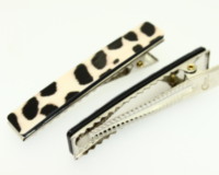 6cm Handmade Croc Clip x2