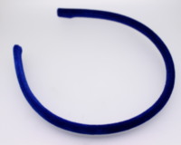Stitched Velvet Headband - 8mm